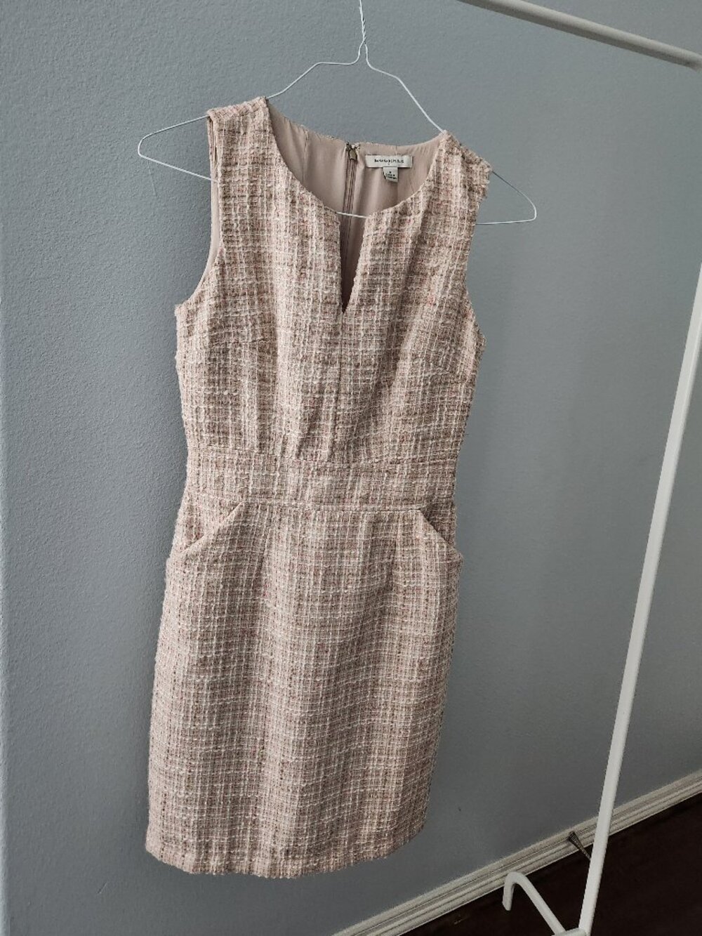 Banana Republic - White Tweed Dress - Size 0